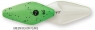 DAM Effzett Pro Trout Inline Spoons 2,8гр - Green Black Flake