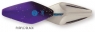 DAM Effzett Pro Trout Inline Spoons 2,8гр - Purple Black UV