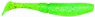 SLIT SHAD 2 - 50MM - 043 (CHARTREUSE)