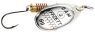 DAM Effzett Spinner Single Hook 3 - Silver