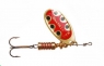 DAM Effzett Standart Spinner 4 - Gold Black Dot