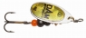 DAM Effzett Fluo Spinners 12 - Gold Prisma (New)