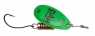 DAM Effzett Spinner Single Hook 6 - Green (New)