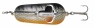 DAM Effzett Rattlin Spoon 40 - Black/Orange UV
